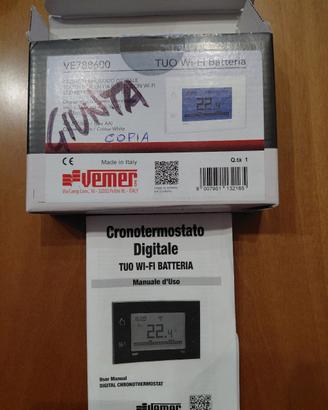2 cronotermostati Vemer 