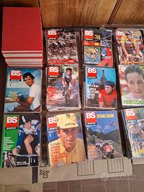 collezione di bicisport /cicloturismo e libri vari