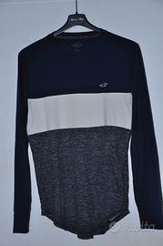 T-shirt maniche lunghe Hollister uomo TG M