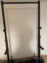 Mezzo Rack Palestra per Squat, Panca e Trazioni