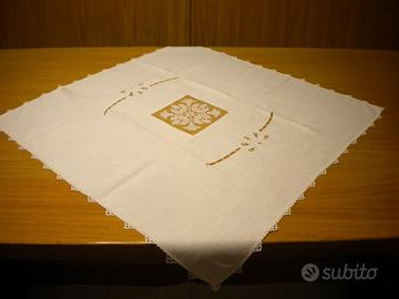 TOVAGLIETTA THE/CAFFE'- LINO BIANCO 76X76 cm