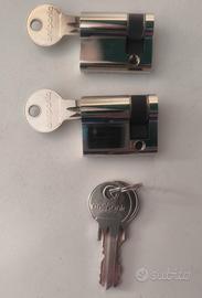 Cilindri a profilo europero 40mm con funione "anti