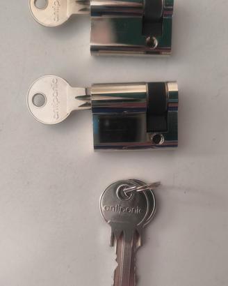 Cilindri a profilo europero 40mm con funione "anti