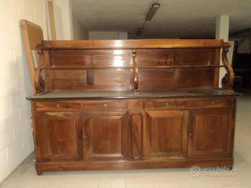 Credenza con alzata Piemontese 800