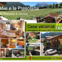 Scalve & Presolana Villetta Vacanze con giardino