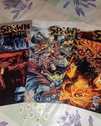 Spawn Inferno 1-3 Panini