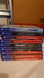 Stock giochi PS4 