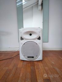 Cassa amplificata portatile Ibiza PORT10VHF-