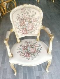 Poltrona stile barocco