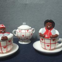 Delizioso servizio da caffe firmato Villa D'este.