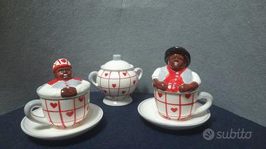 Delizioso servizio da caffe firmato Villa D'este.