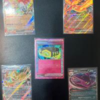 Pokémon lotto ex rivali predestinati/ar evoluzioni
