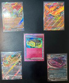 Pokémon lotto ex rivali predestinati/ar evoluzioni