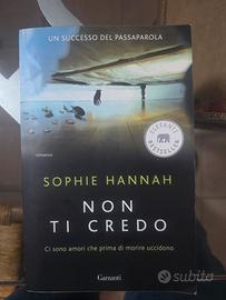 libroromanzo NON TI CREDO - Sophie Hannah