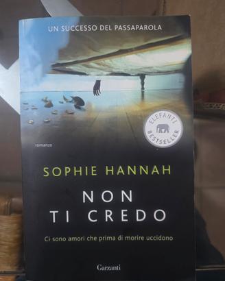 libroromanzo NON TI CREDO - Sophie Hannah
