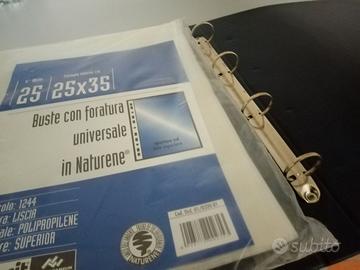 1 Raccoglitore e 1 confezione buste 25X35