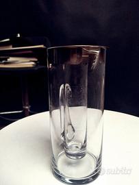 Caraffa in cristallo con tappo in argento