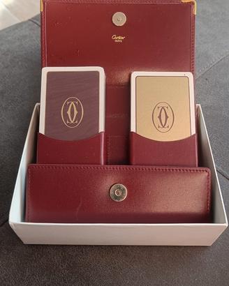 Porta carte da gioco in pelle CARTIER