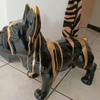 Riproduzione bulldog in vetroresina