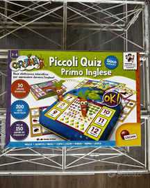 Carotina Piccoli Quiz Primo Inglese Lisciani