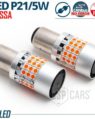 Lampadine LED P21/5W BAY15D ROSSA Super CANbus