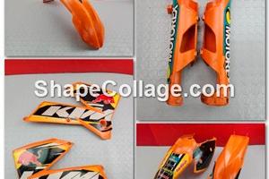 KIT PLASTICHE KTM EXC 250 F 2007 2006 EXC250 2005