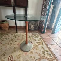 Tavolino da salotto in cristallo
