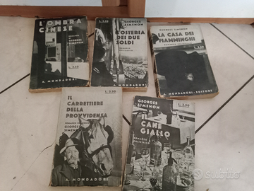 George Simenon libri gialli anni 30
