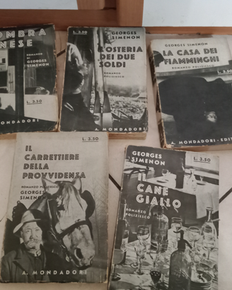 George Simenon libri gialli anni 30