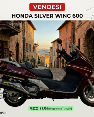 Honda Silver Wing 600 (2002) – Solo 23.700 km