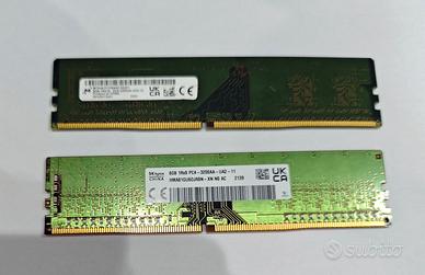 RAM 16GB 2x8GB DDR4 3200MHz PC4 SK Hynix + Micron