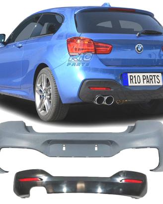 PARAURTI POSTERIORE BMW F20 F21 LCI 15-19 LOOK M