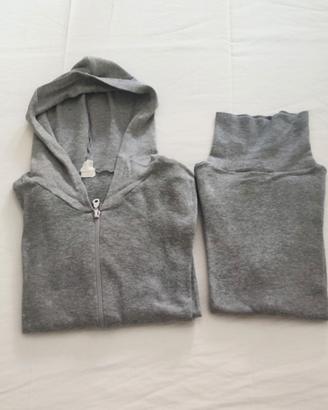 Twin set sportivo 100% cotone