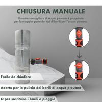 Tubo raccolta acqua piovana