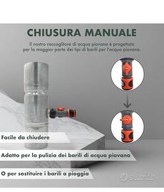 Tubo raccolta acqua piovana
