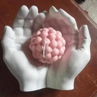 mano in gesso ceramico 