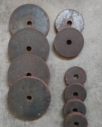 Dischi palestra artigianali 28 mm