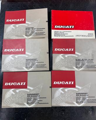 Libretto uso e manutenzione Ducati