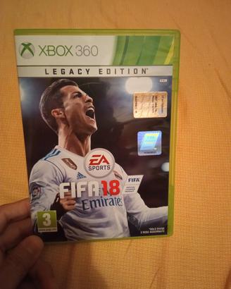 FIFA 18+FIFA 16 LOTTO XBOX 360