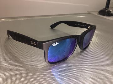 Ray ban lenti on sale azzurre