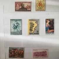 Francobolli Italia vari anni 1972-2002
