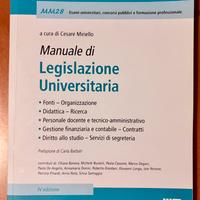 Manuale di Legislazione Universitaria