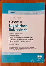 Manuale di Legislazione Universitaria