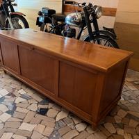 Cassapanca in ciliegio metà 900