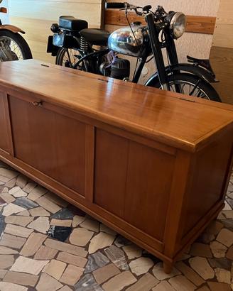 Cassapanca in ciliegio metà 900