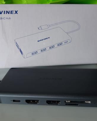 Dock station universale MAVINEX Hub USB C 12-in-1