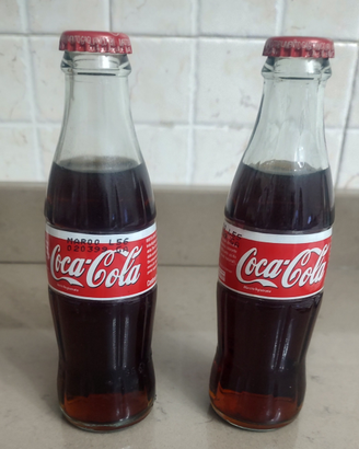 Bottiglie vetro Coca Cola