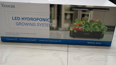 serra a led idroponica