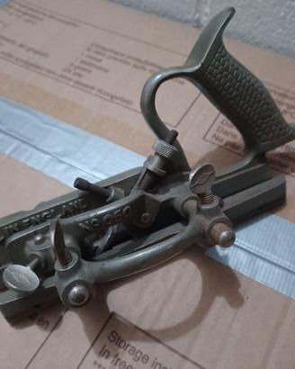 Pialla Record 050 vintage con set di lame original