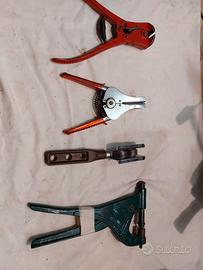 Spella cavi, affila lame, pinza e punzonatore